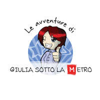 Giulia sotto la metro